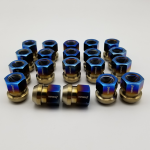 Titanium alloy lug nuts