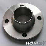 Titanium welding neck flange